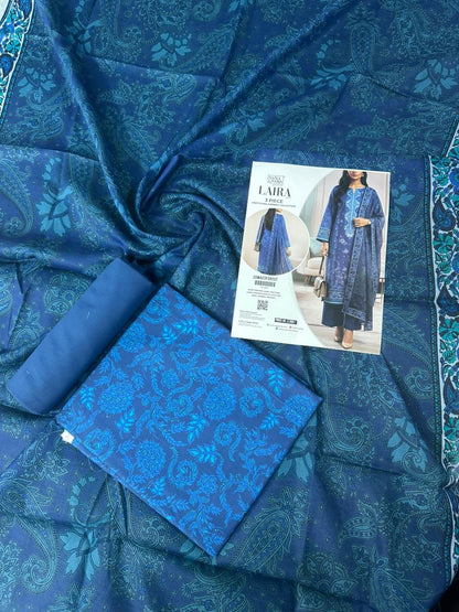 ❤️✨ SALITEX LAIRA VOL-2 ✨❤️
💯 100% ORIGINAL LAWN 🌸
👑 LAIRA by SANA & SARA 👑SSW6U3P382UT