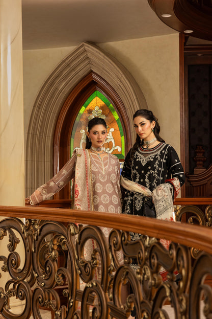 🌸✨ Zellbury Signature Unstitched Fancy Chikankari Luxury 3 Pieces ✨🌸
