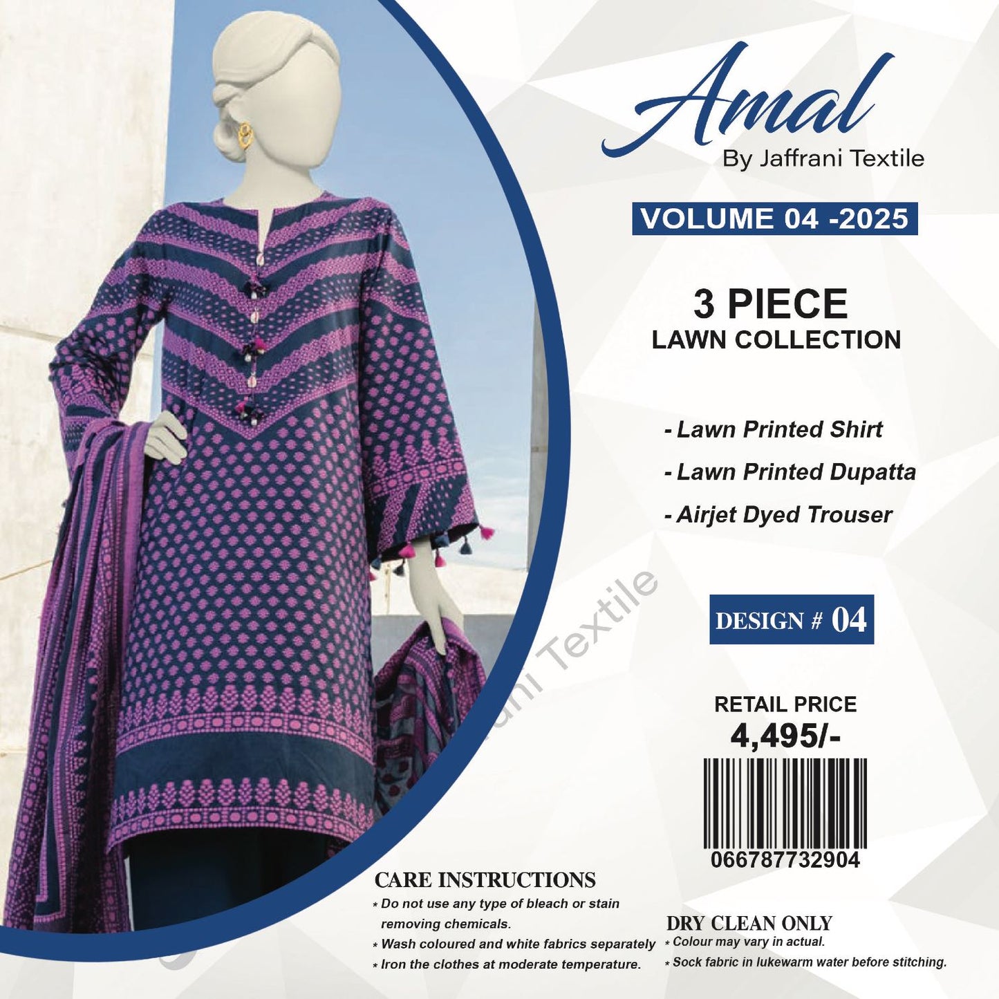 3pc AMAL BY JAFFRANI