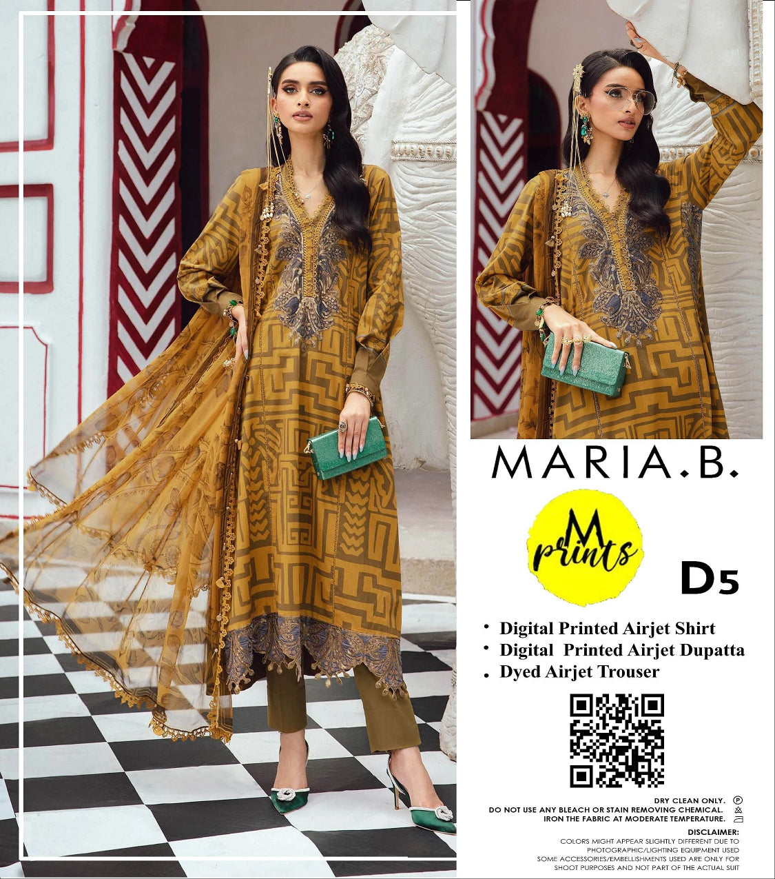 MARIA.B Unstitched Lawn 3 Pieces in Wholesale Price 🔥❤️