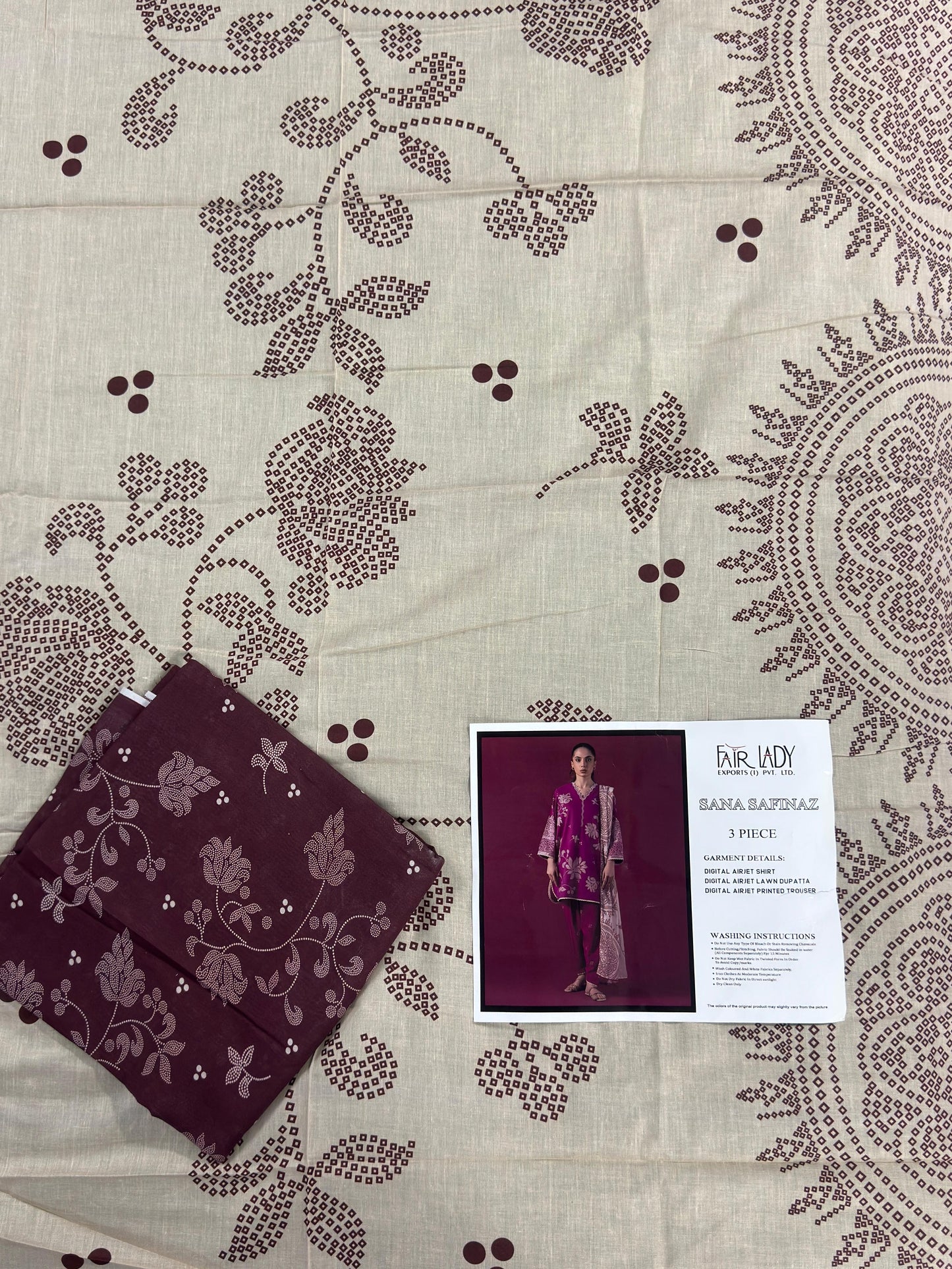 Sana Safinaz Lawn Unstitched 3 Pieces ❤️🔥