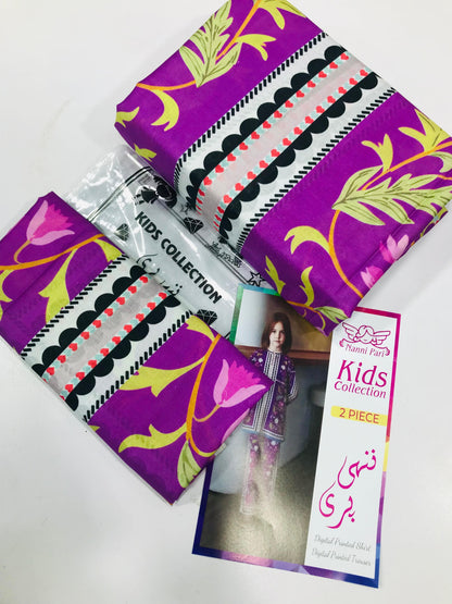 Nanni Pari Kids Unstitched Collection 2026 Vol -2