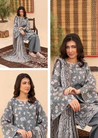 ZESH Unstitched Lawn 100% Original 3 PCs Suit In WHOLESALE PRICE 💯✨