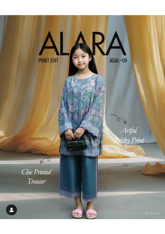 Nanni Pari Kids Unstitched Collection 2026 Vol -2