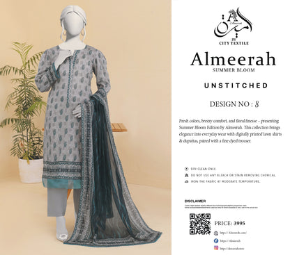Almeerah 100% Original 🌷 3PC Unstitched In Wholesale Price 😱❤️