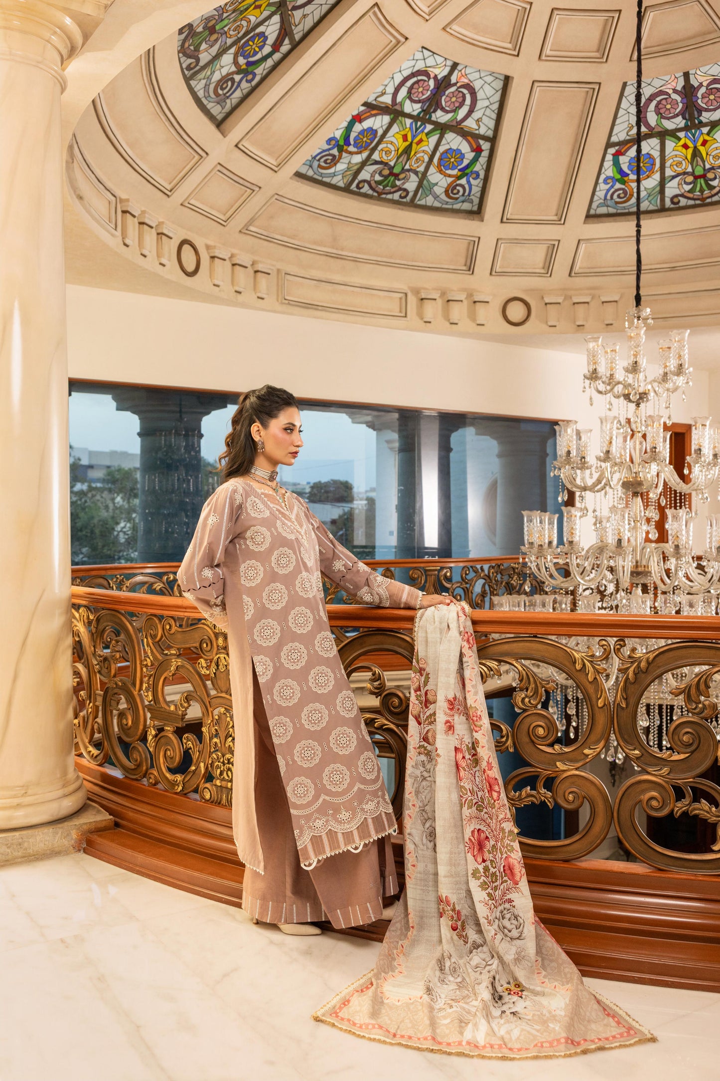 🌸✨ Zellbury Signature Unstitched Fancy Chikankari Luxury 3 Pieces ✨🌸