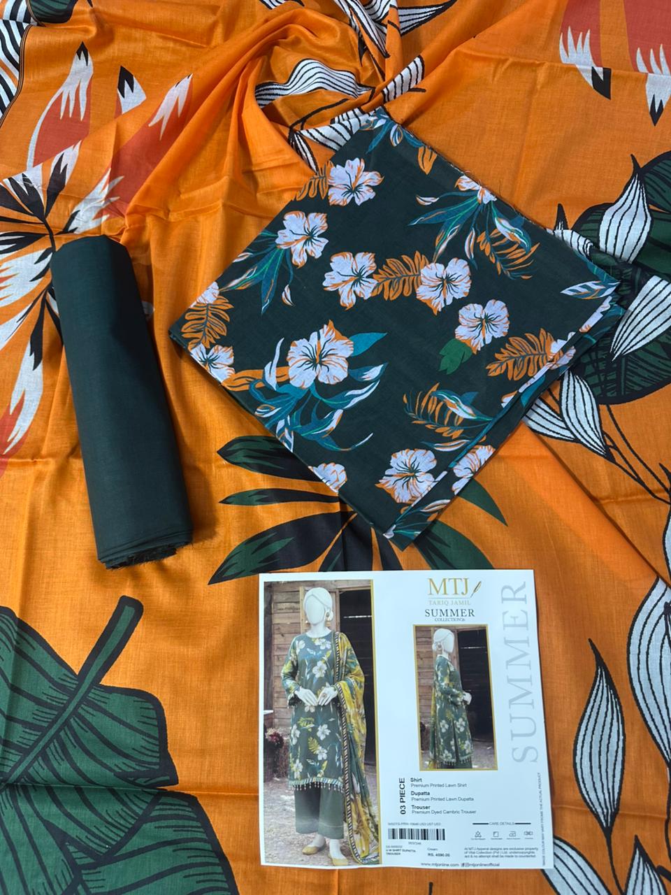 MTJ Lawn Funky Collection 2026 ✨🔥 | 3 Piece Unstitched Digital Printed Lawn | Airjet Lawn Shirt, Dupatta & Trouser 🔥