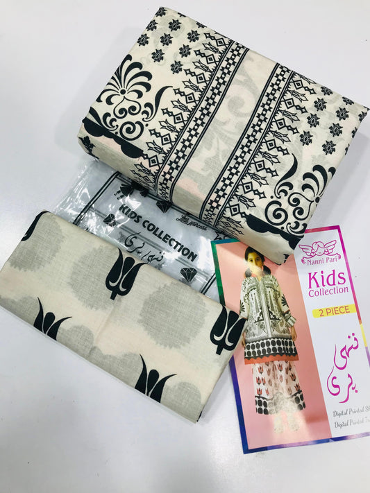 Nanni Pari Kids Unstitched Collection 2026 Vol -2