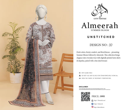 Almeerah 100% Original 🌷 3PC Unstitched In Wholesale Price 😱❤️