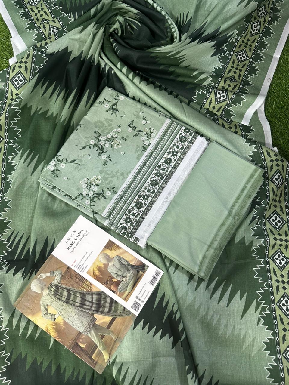 Rang e Haya by DASTAAN Lawn Unstitched Lawn 100% Original Lawn 3 Pieces ❤️🔥