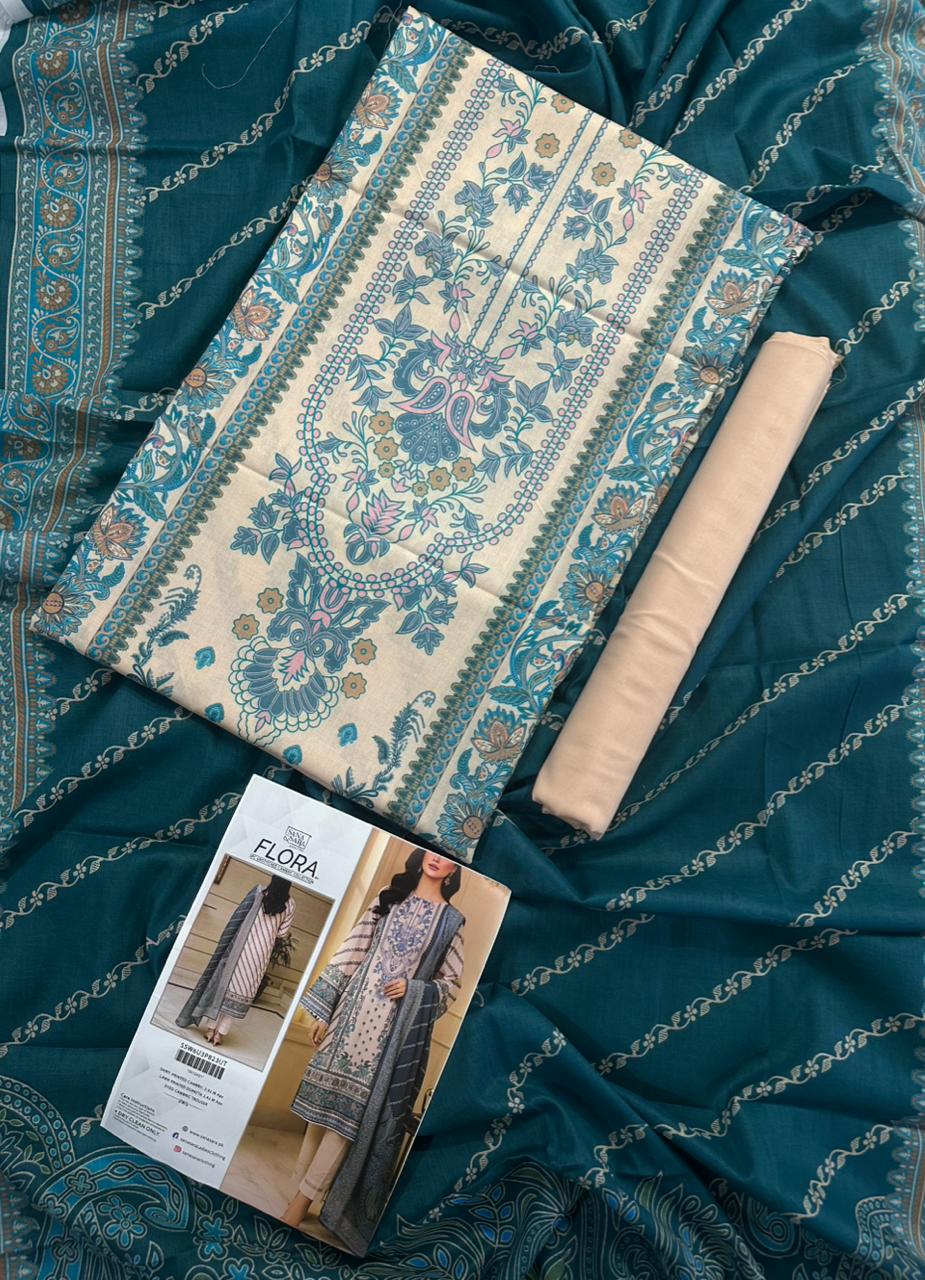 SALITEX FLORA 100% Original Lawn ❤️  by SANA& SARA