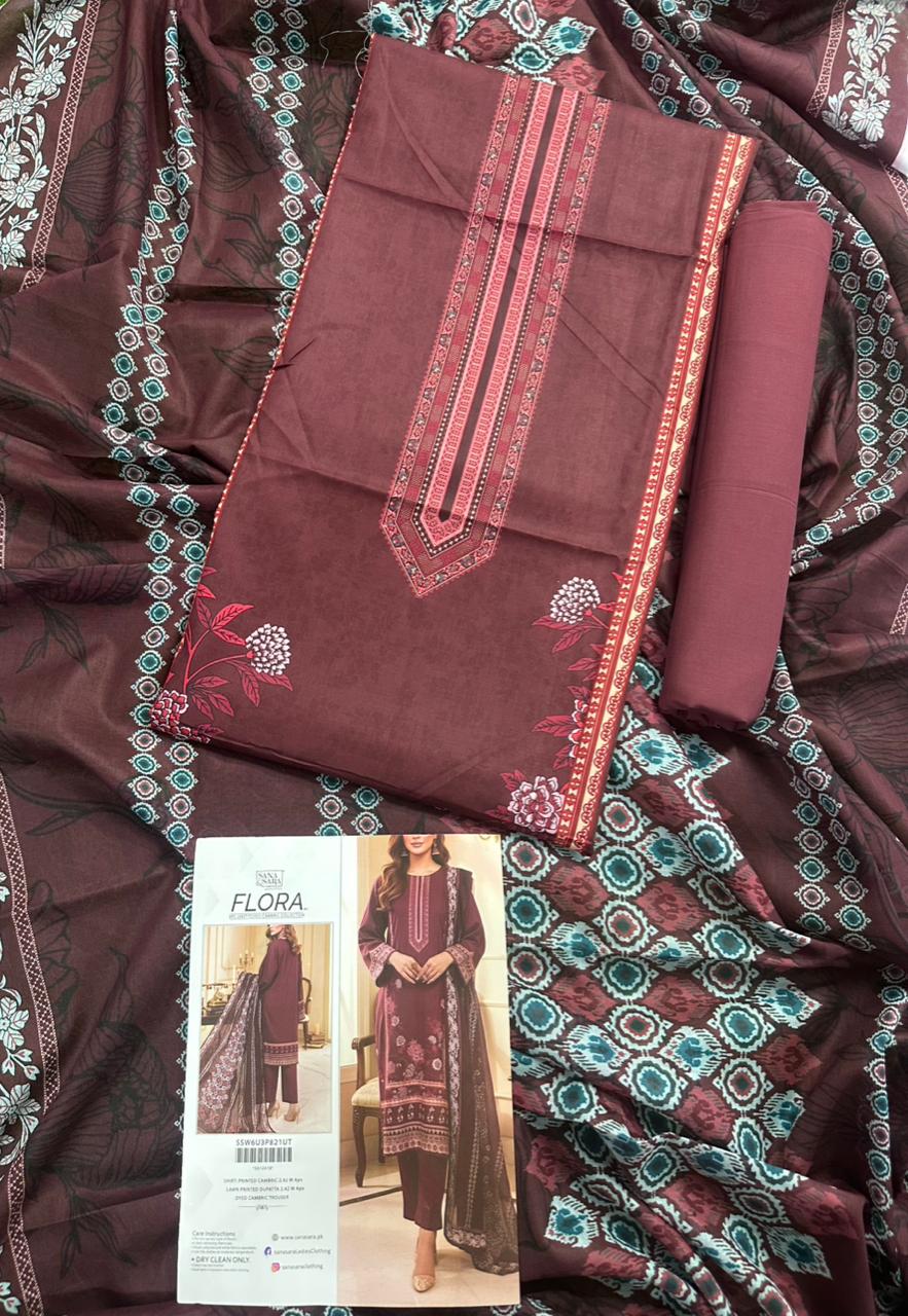 SALITEX FLORA 100% Original Lawn ❤️  by SANA& SARA