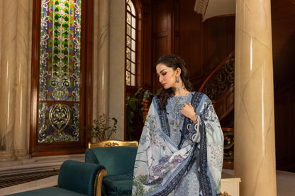 🌸✨ Zellbury Signature Unstitched Fancy Chikankari Luxury 3 Pieces ✨🌸