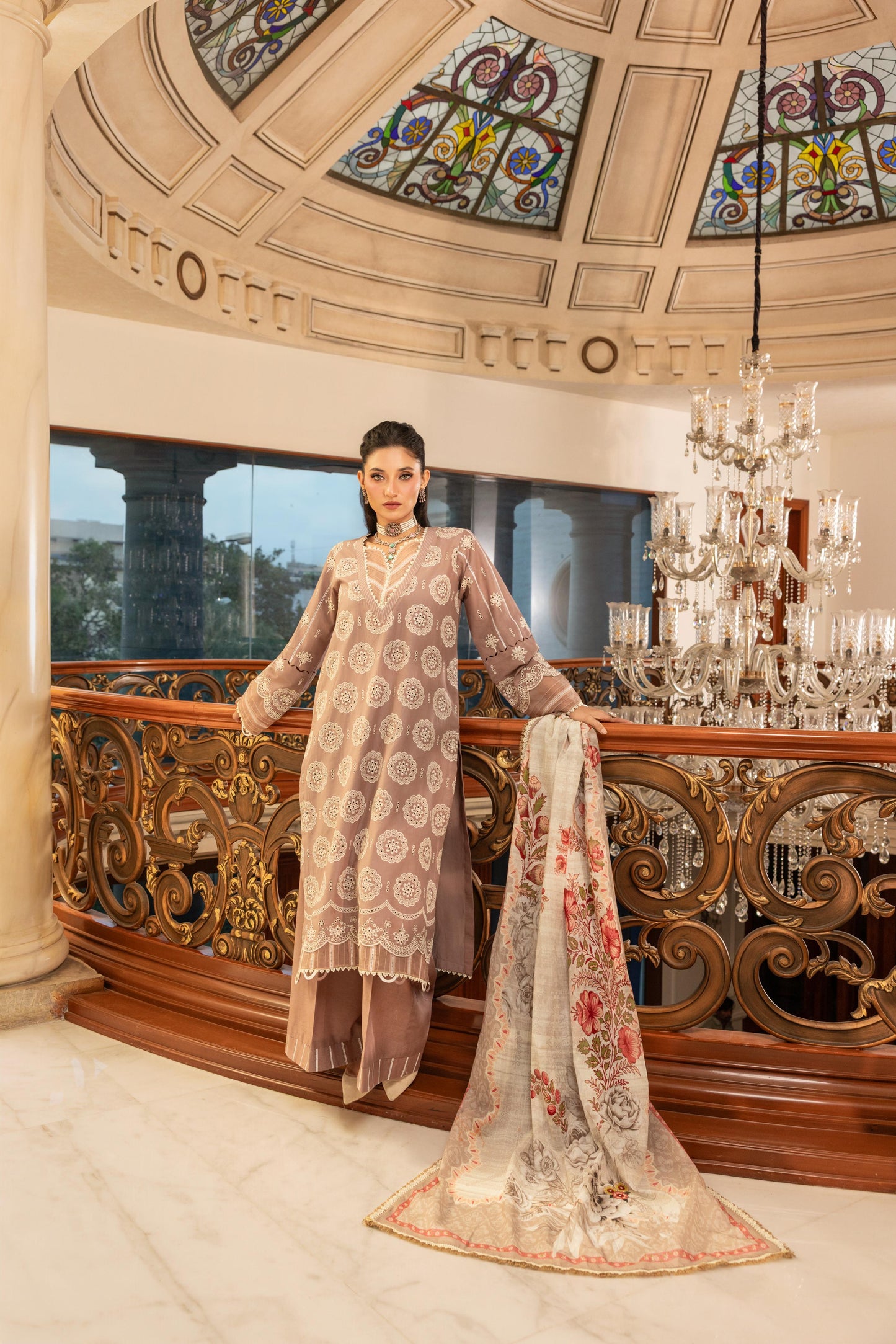 🌸✨ Zellbury Signature Unstitched Fancy Chikankari Luxury 3 Pieces ✨🌸