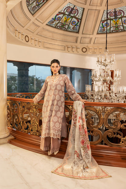 🌸✨ Zellbury Signature Unstitched Fancy Chikankari Luxury 3 Pieces ✨🌸