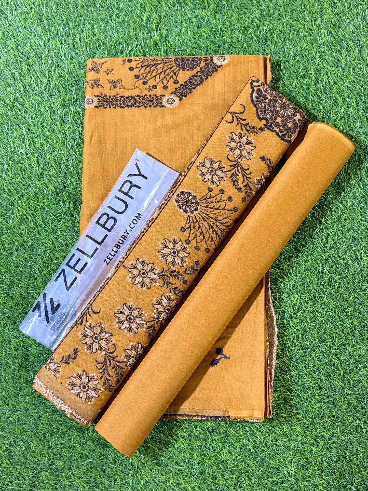 ✨ Zellbury Unstitched Jacquard 3-Piece Collection ✨ VOl-II
