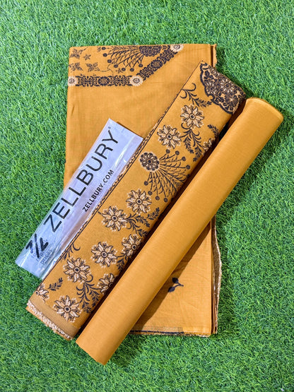 ✨ Zellbury Unstitched Jacquard 3-Piece Collection ✨ VOl-II