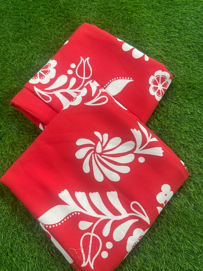 Unstitched Printed Linen 2 Piece Stock Available ❤️