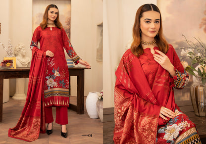 ✨ Cherry Premium Cambric Lawn – 3pc Airjet Dubby Print Collection (Vol. 01)
💕 By Lamisah Textile – Latest Vol. 2025 💕