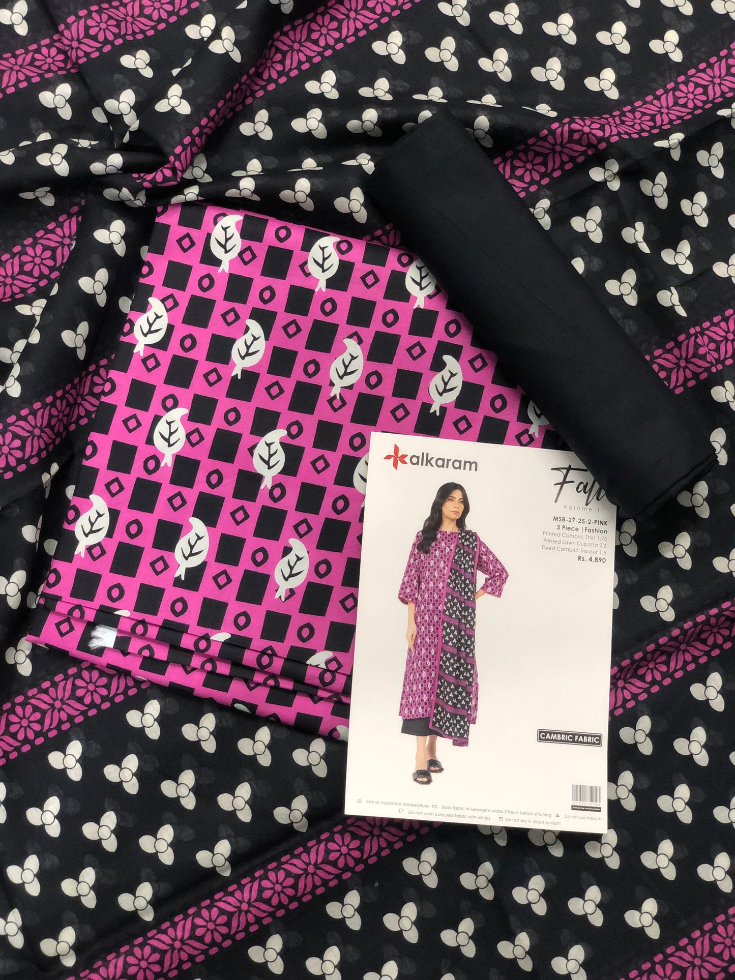 Alkaram 100% Original Lawn 3 Piece 😉🧡