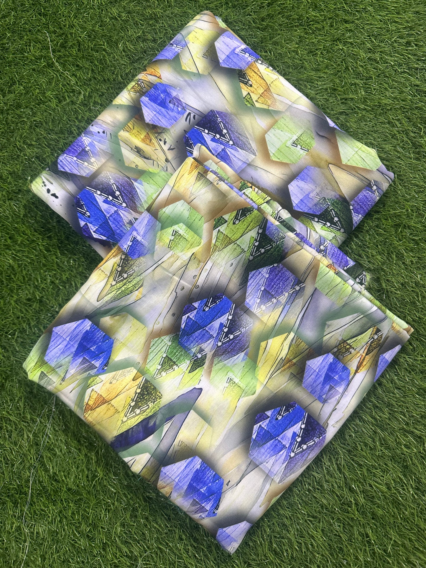 Unstitched Printed Linen 2 Piece Stock Available ❤️