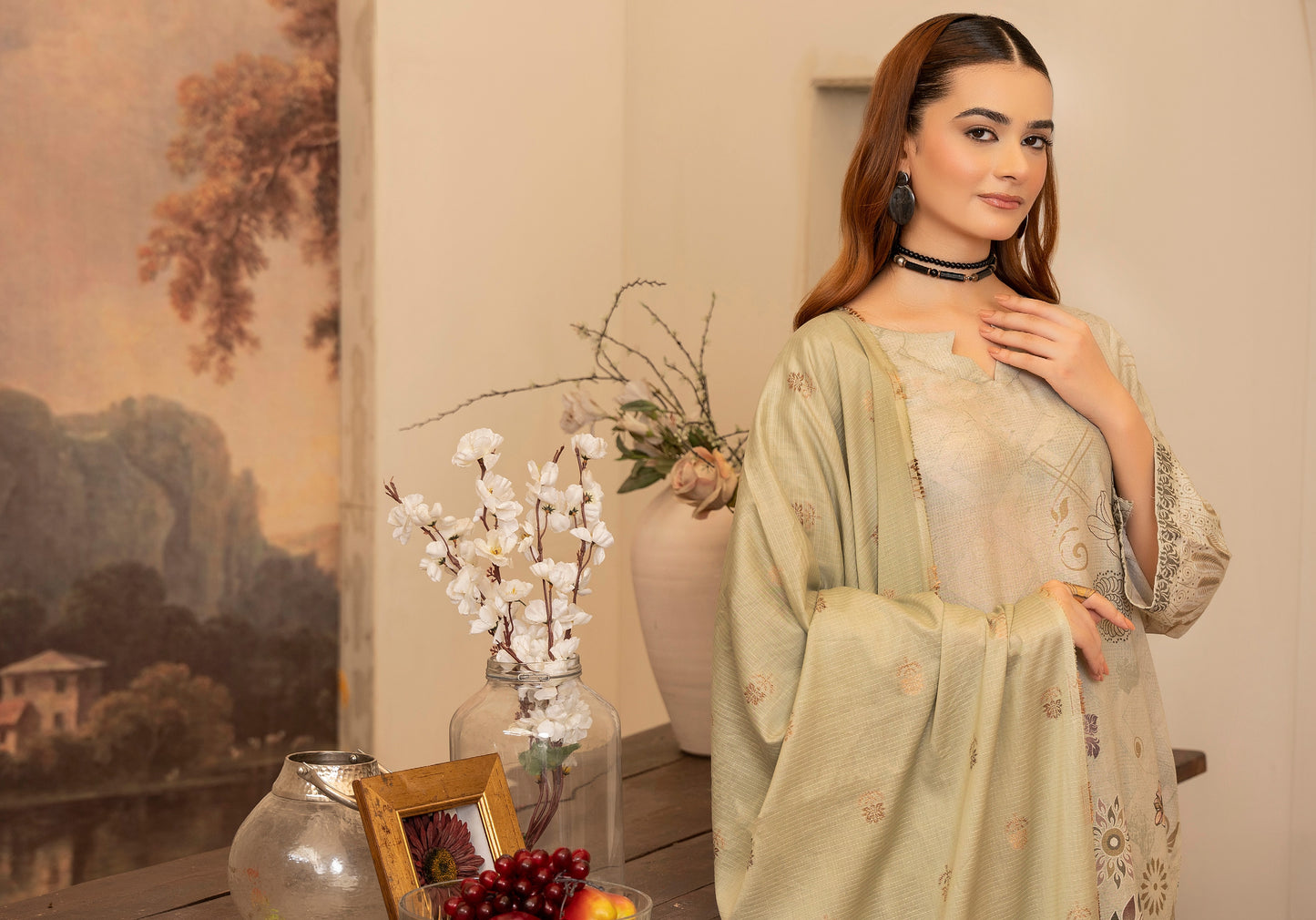 ✨ Cherry Premium Cambric Lawn – 3pc Airjet Dubby Print Collection (Vol. 01)
💕 By Lamisah Textile – Latest Vol. 2025 💕