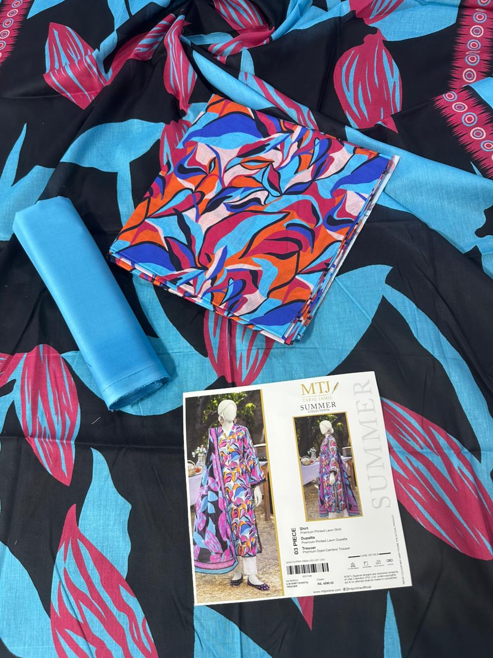 MTJ Lawn Funky Collection 2026 ✨🔥 | 3 Piece Unstitched Digital Printed Lawn | Airjet Lawn Shirt, Dupatta & Trouser 🔥