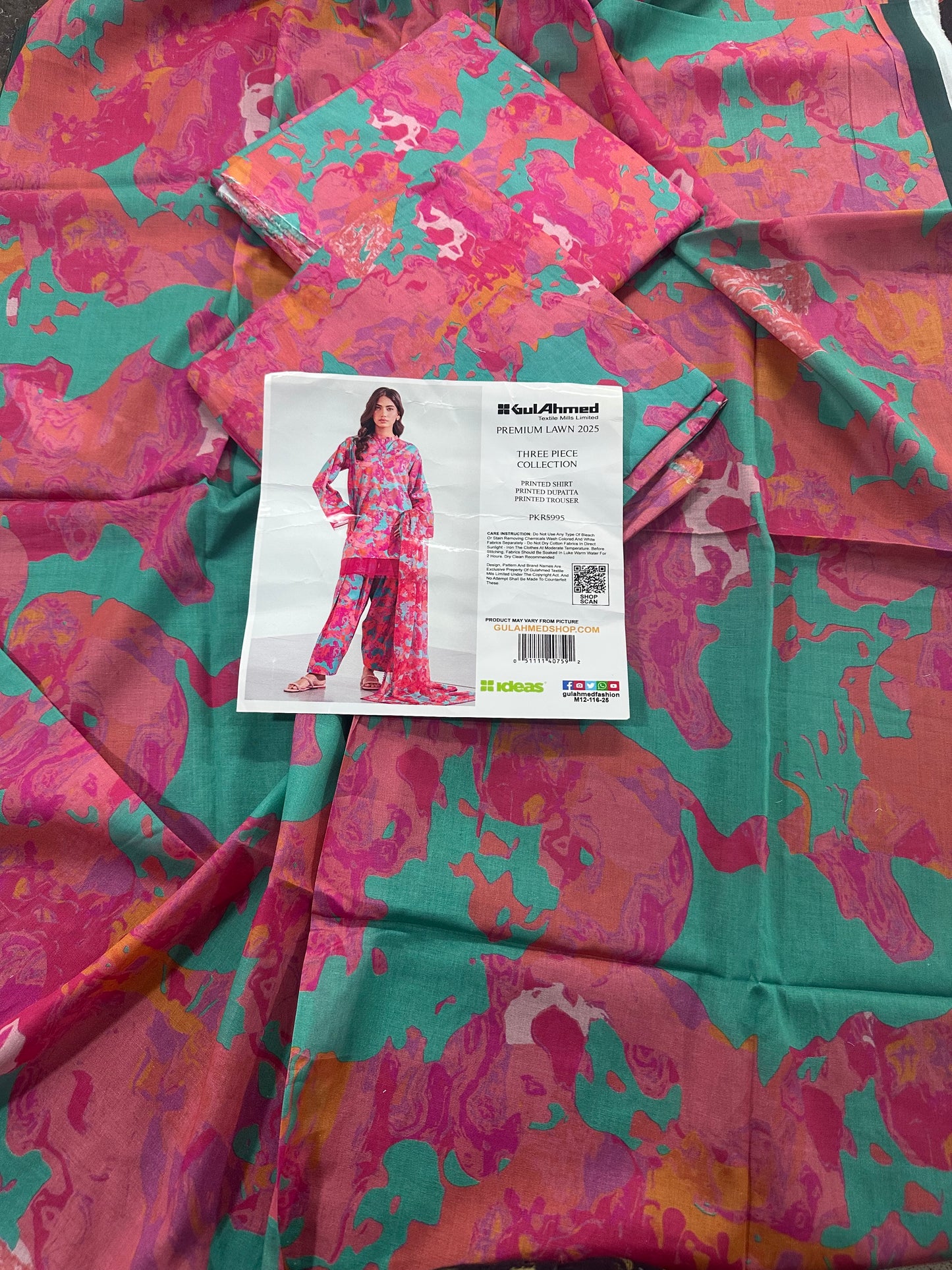 🌸 GulAhmed New Collection 2025 🌸💎 3 Piece Unstitched Airjet Lawn Collection 💎