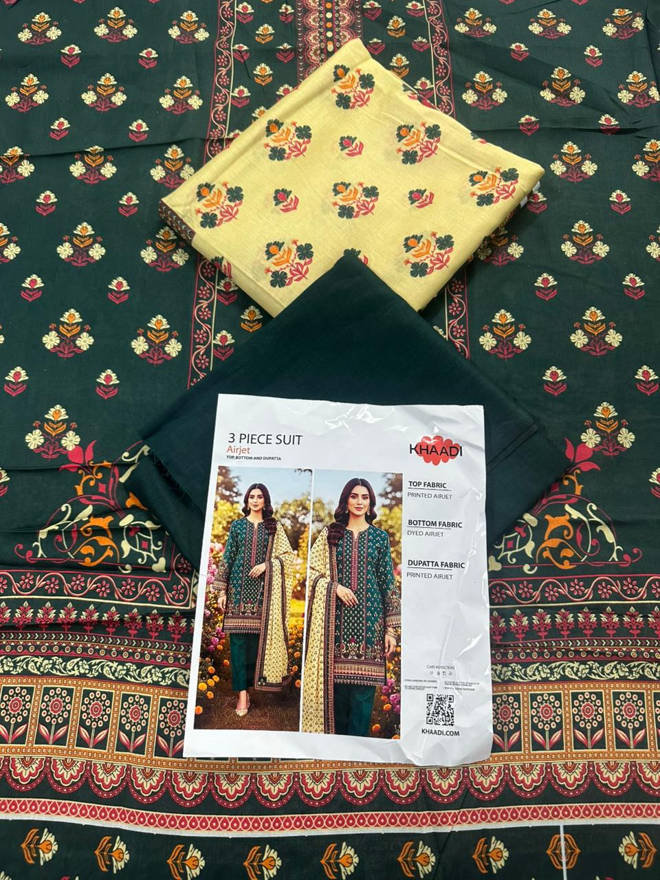 🌸 KHAADI 🌸 Lawn Unstitched 3 Pieces in Wholesale Price 🔥🧡