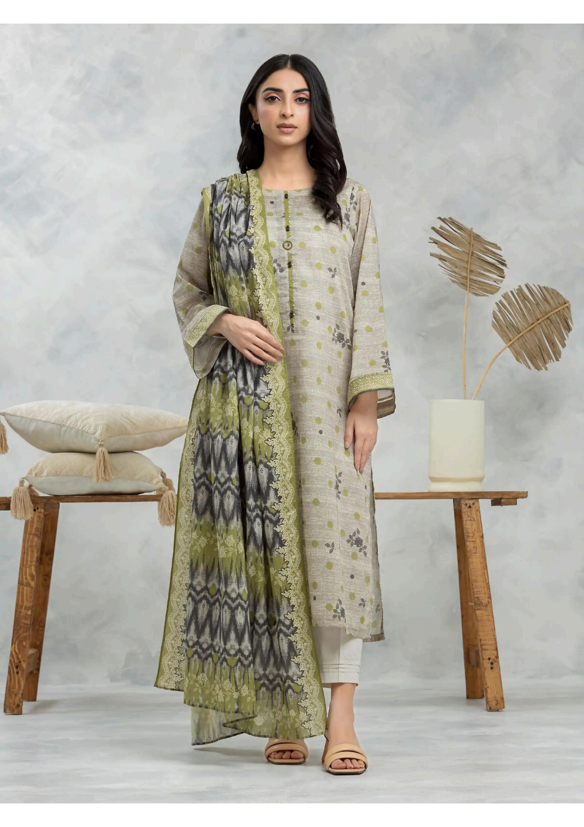 EDENROBE LINEN BANADORA 3P