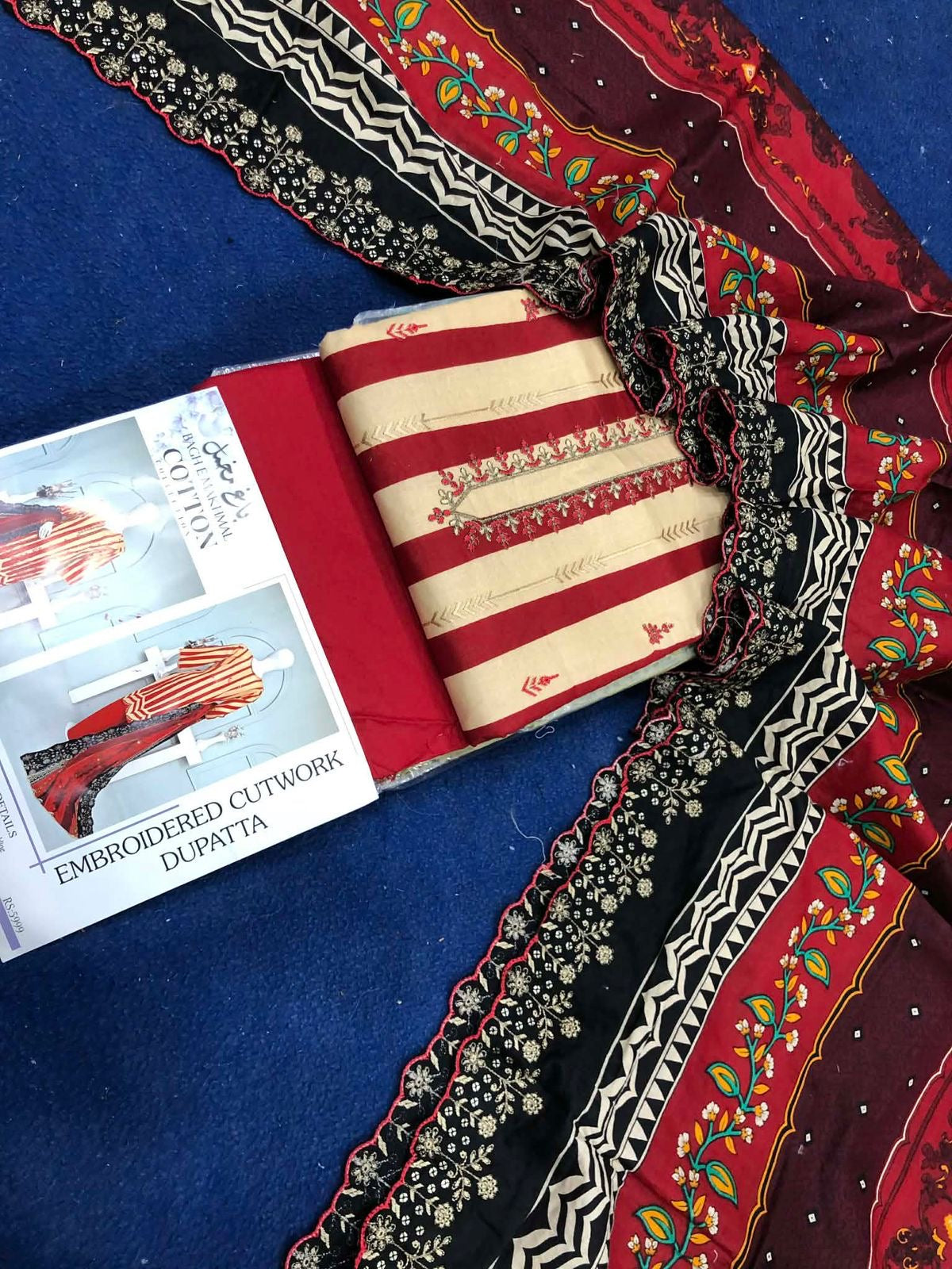 🌸 Bagh e Makhmal ChikanKari Embroidered Cutwork Dupatta Collection 🌸✨ 100 % Original ✨