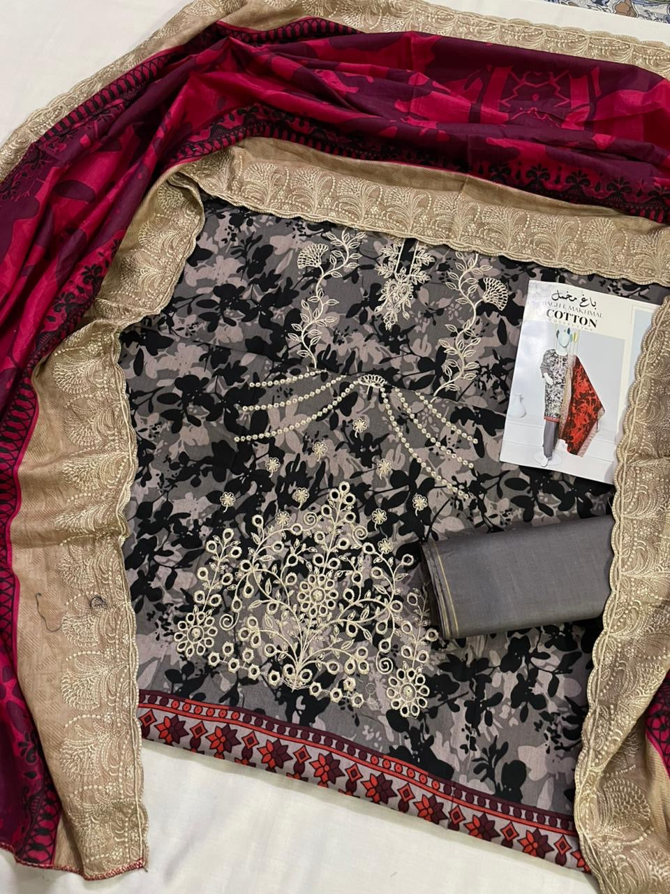 🌸 Bagh e Makhmal ChikanKari Embroidered Cutwork Dupatta Collection 🌸✨ 100 % Original ✨