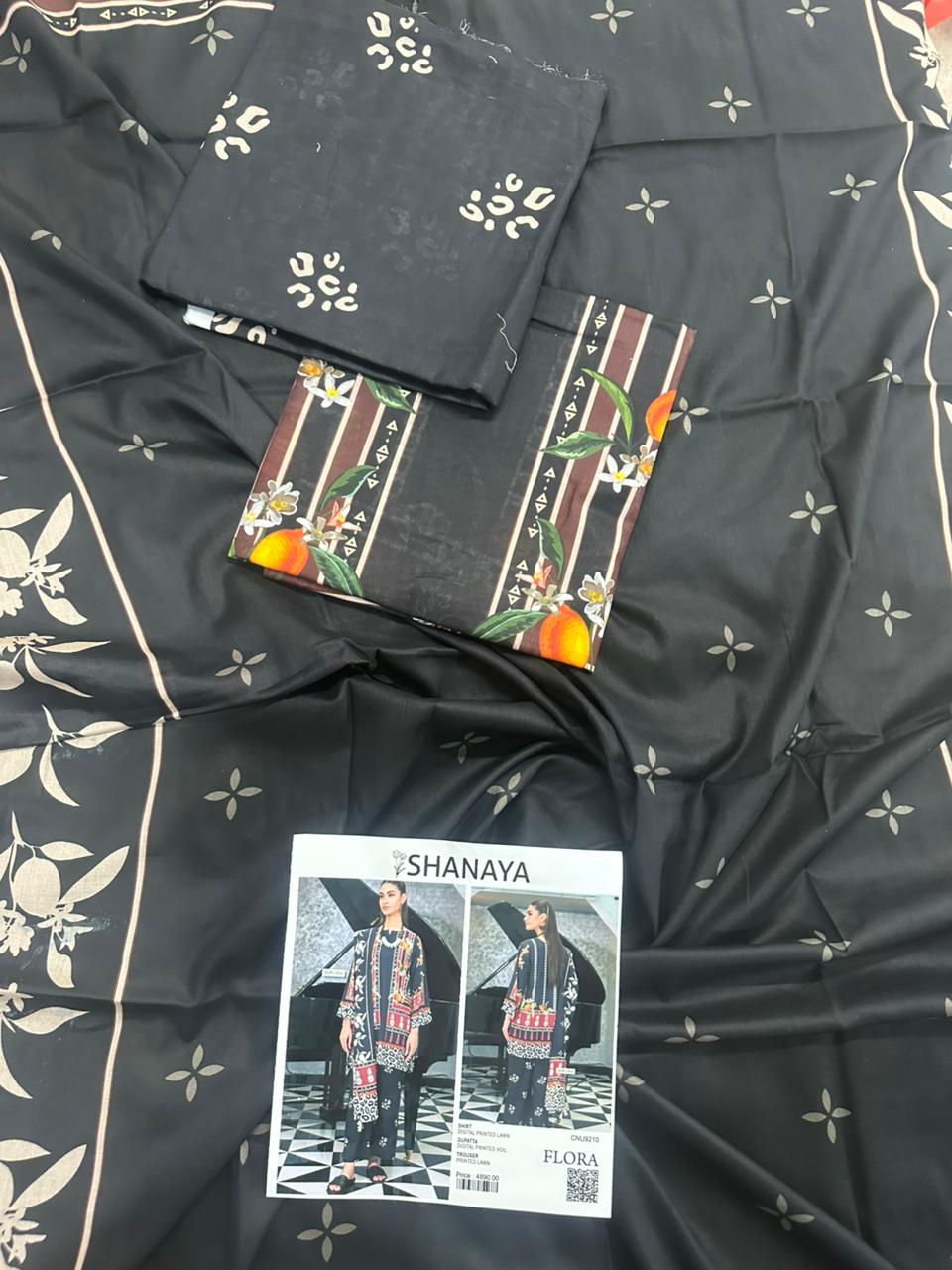 SHANAYA UNSTITCHED CORDSET STYLE 3 PIECE 🎉💜