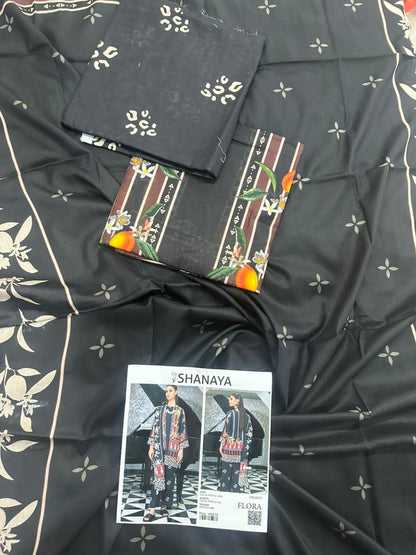 SHANAYA UNSTITCHED CORDSET STYLE 3 PIECE 🎉💜