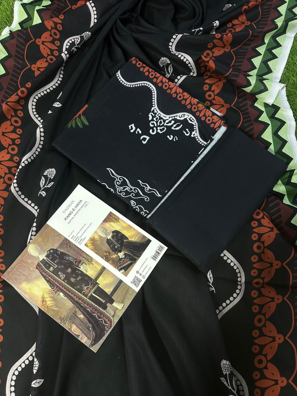 Rang e Haya by DASTAAN Lawn Unstitched Lawn 100% Original Lawn 3 Pieces ❤️🔥