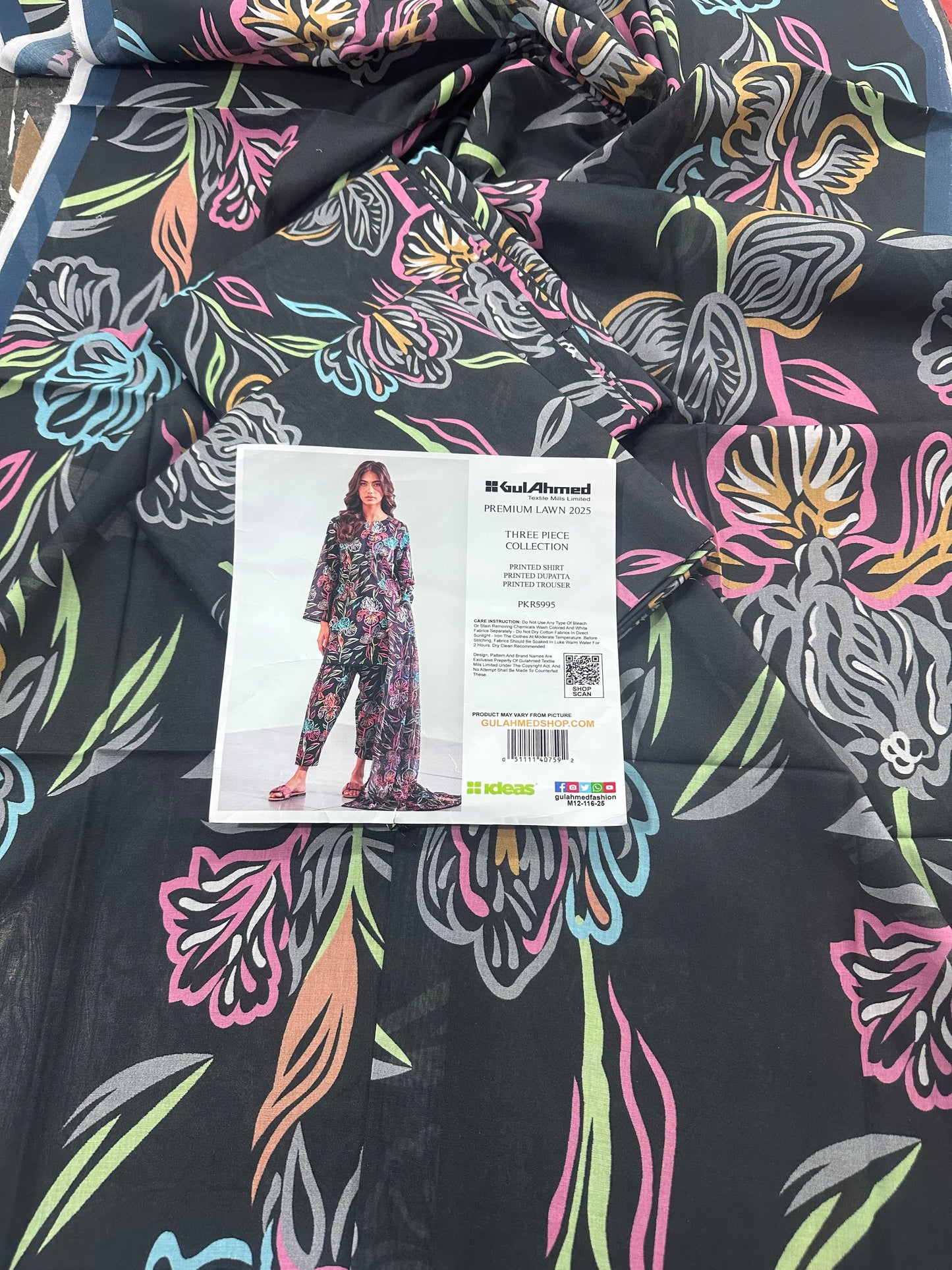 🌸 GulAhmed New Collection 2025 🌸💎 3 Piece Unstitched Airjet Lawn Collection 💎