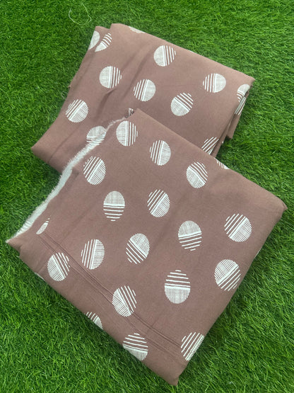 Unstitched Printed Linen 2 Piece Stock Available ❤️
