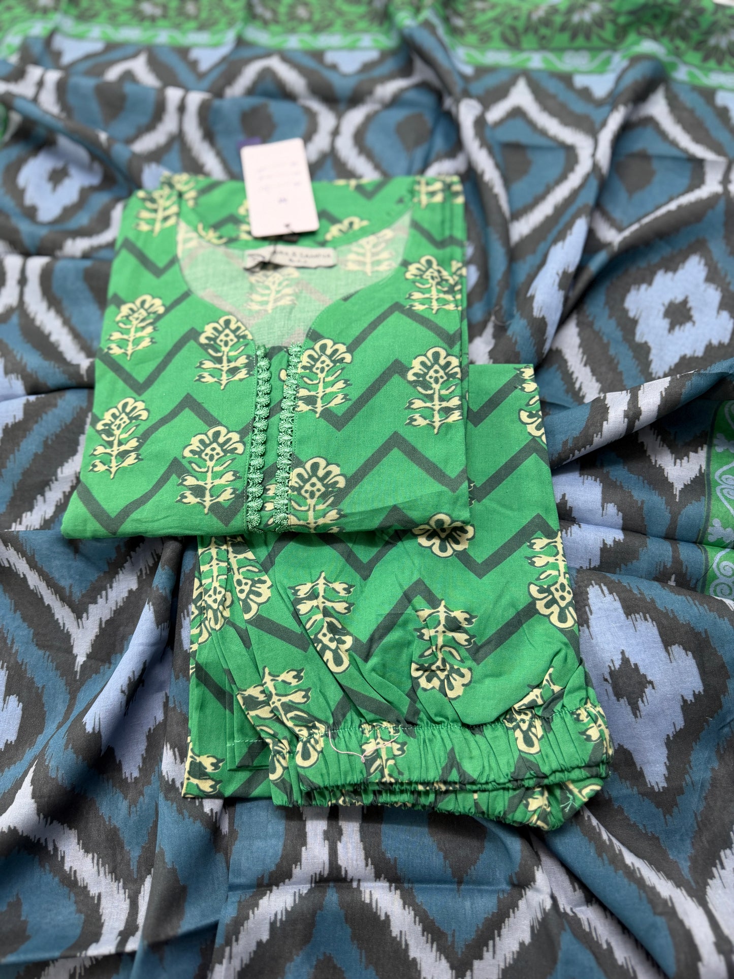 BIN SAEED STITCHED 3PCS COLLECTION D#14