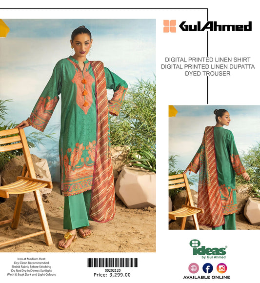 GulAhmed Linen 3P