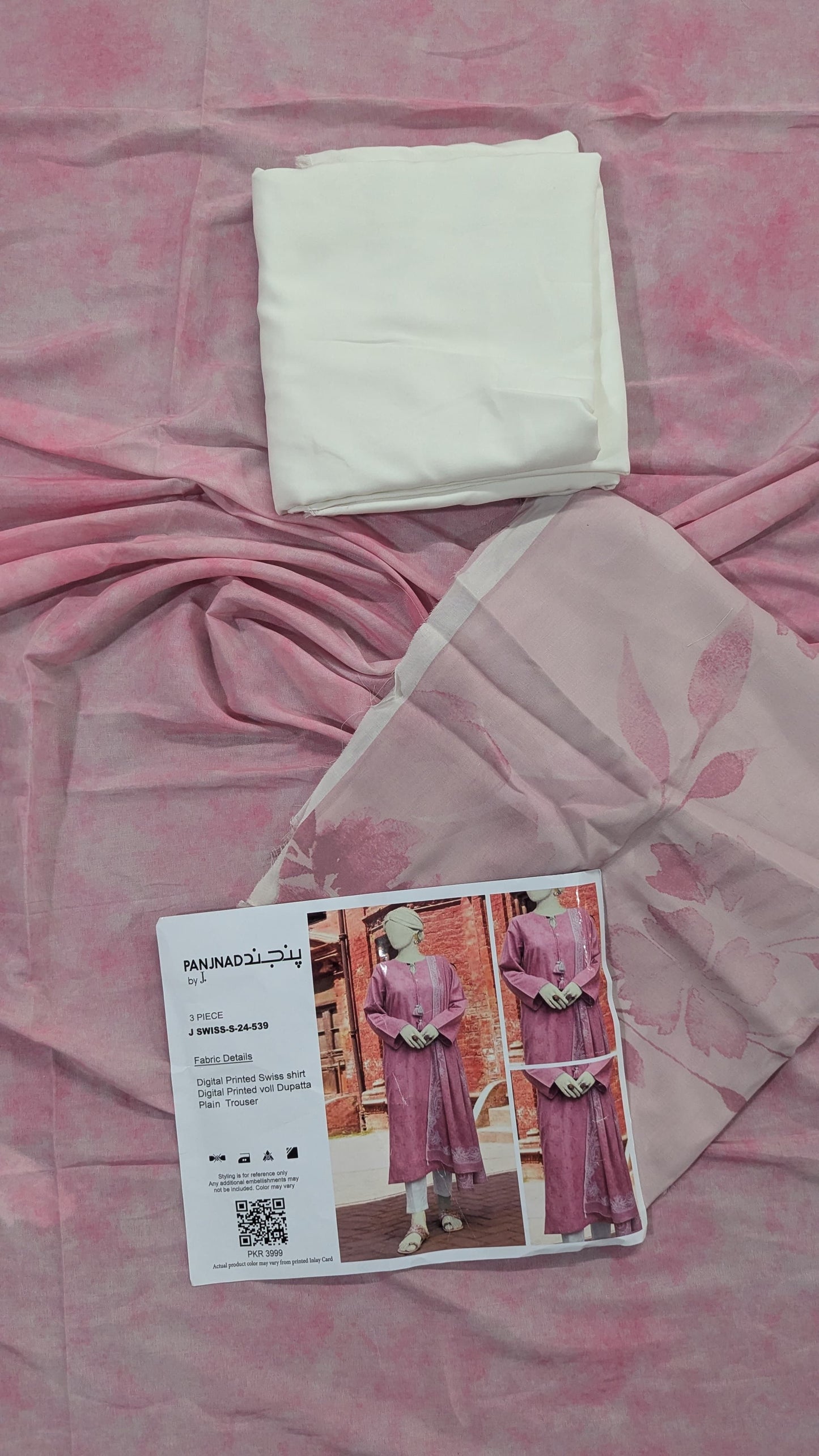 🌟 Panjnad by J. – Swiss 3PCS 🌟