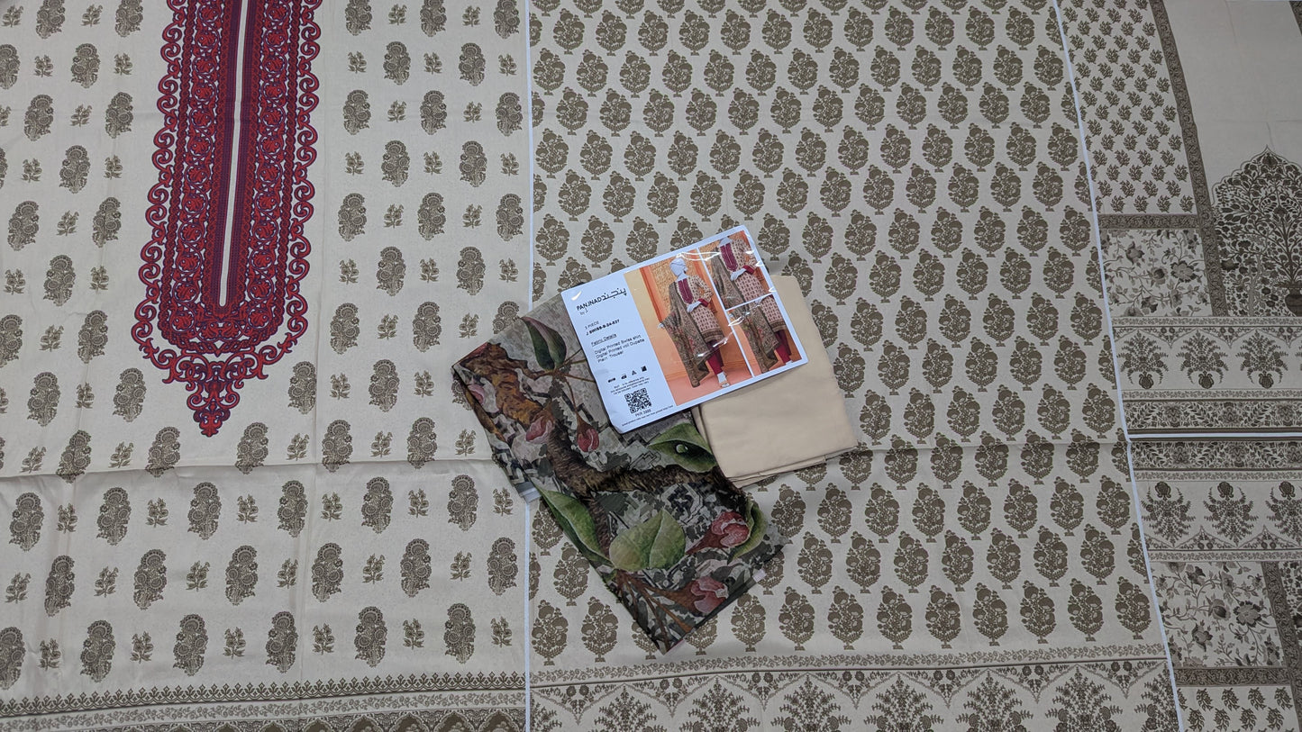 🌟 Panjnad by J. – Swiss 3PCS 🌟