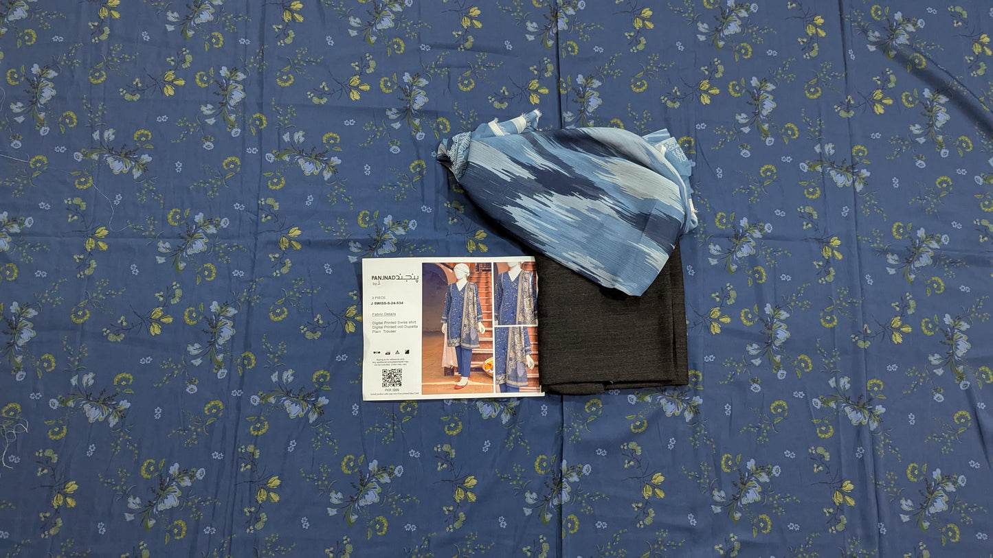 🌟 Panjnad by J. – Swiss 3PCS 🌟