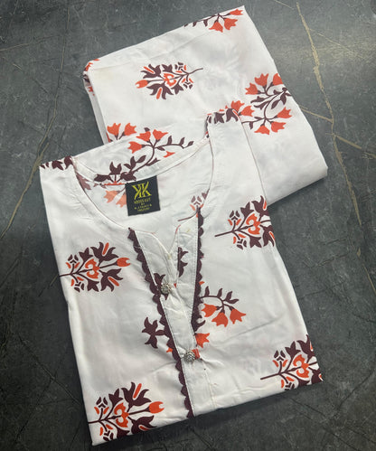 Stitched 2 Pieces Polo Allover Cords Set