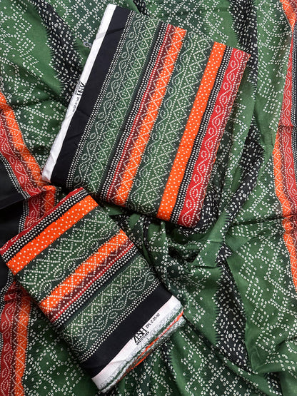 Zesh Unstitched Lawn 3 Piece 100% Original 🔥❤️