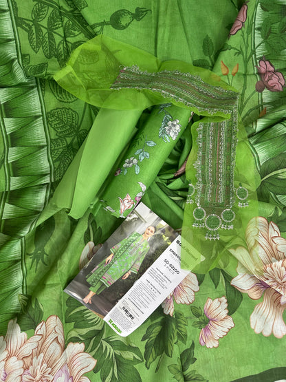 GUL AHMED SD 62100 EMB LAWN 3PCS