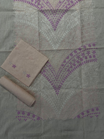 MARIA B–2PC BABY PINK Emb Lawn #3415