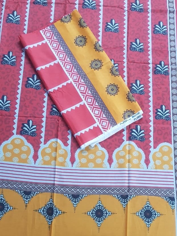 🌟 Nisha By Nishat 🌟 & ALKARAM 2 Pieces S+D 🎨 Digital Printed Cambric Collection 🎨