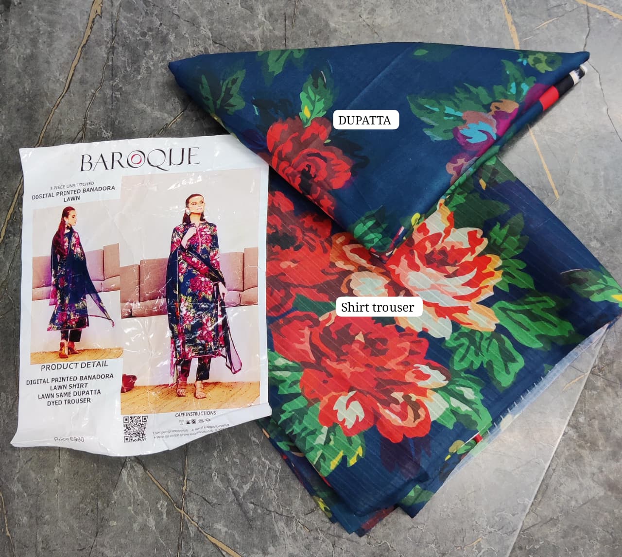 Baroque Banadora – 3PC Luxury Cotton