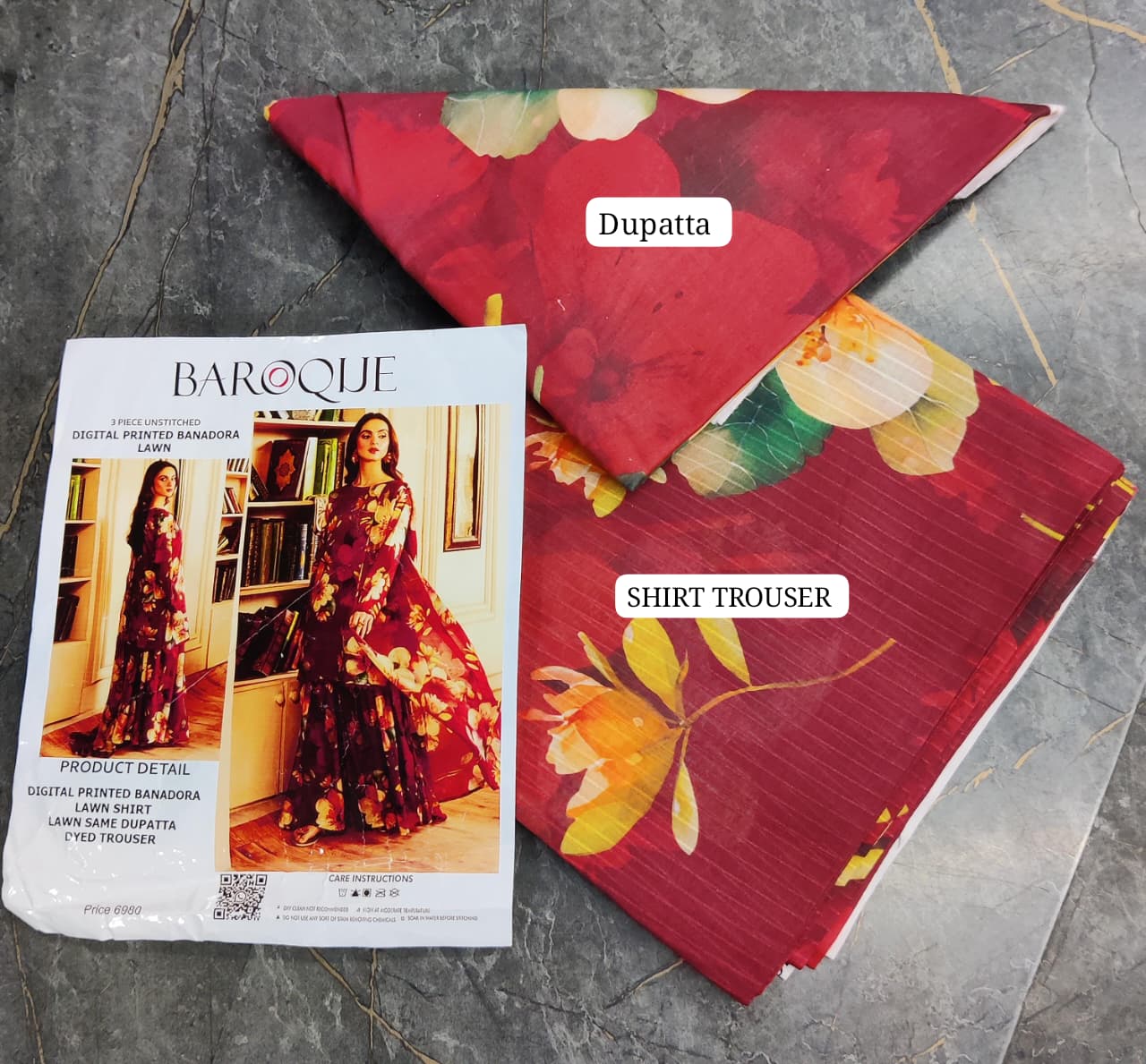 Baroque Banadora – 3PC Luxury Cotton