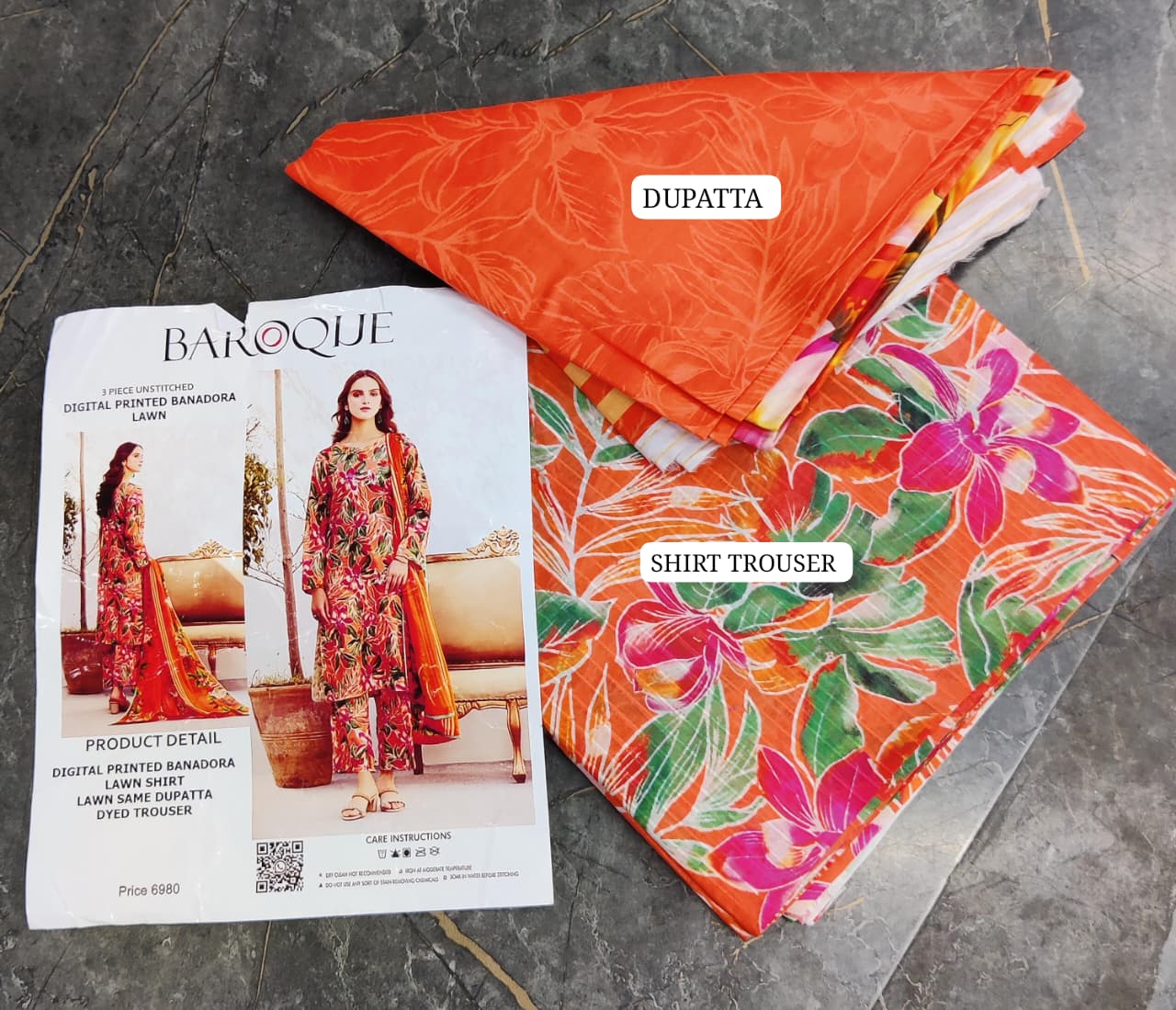 Baroque Banadora – 3PC Luxury Cotton